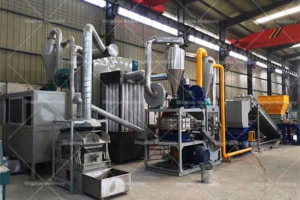 Waste lithium battery recycling machinery