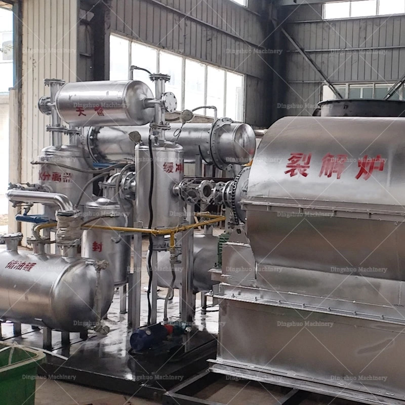 Waste Tyre Plastic Recycling Plant Pyrolysis Equipment