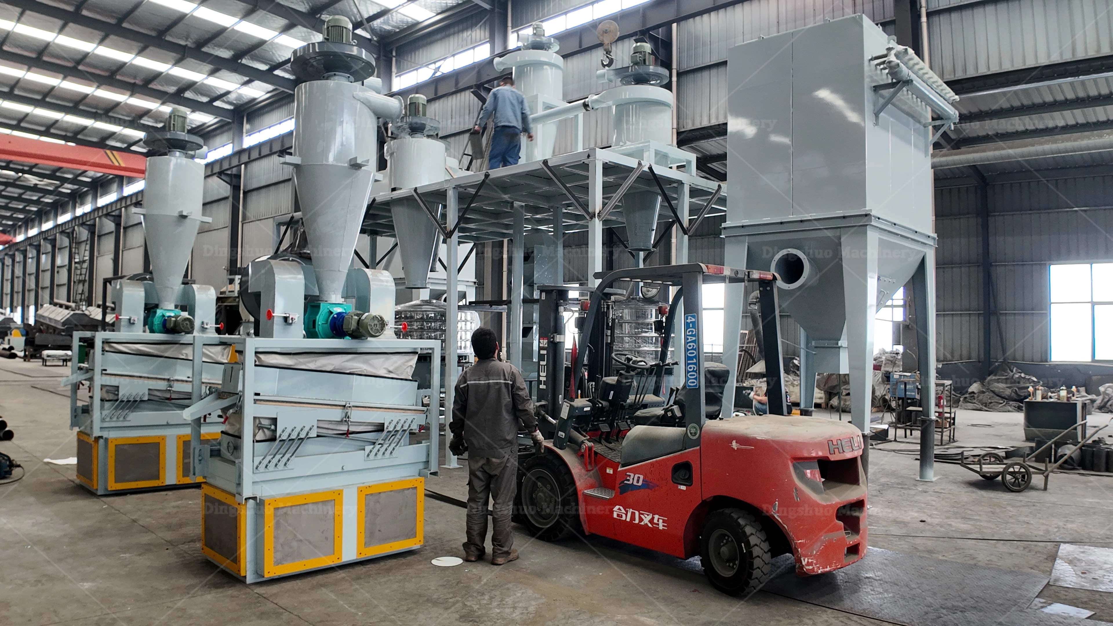 Unveils Cutting-Edge Lithium Battery Recycling Machinery